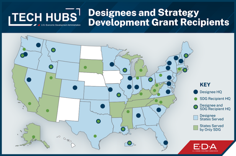 The New Tech Hubs program